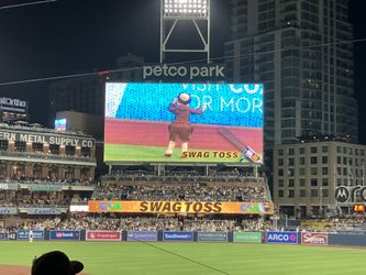 Padres Tickets Upper Level 8 Seats Split Any Number