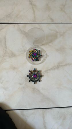 Rainbow Metal Fidget Spinners