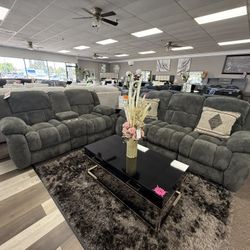 2 Pc Sofa And Loveseat 