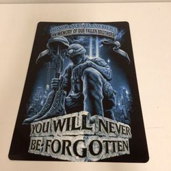 Honor-Service-Sacrifice In Memory of our Fallen Soldiers metal tin sign