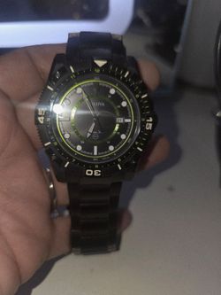Bulova Marine Star Black Diver Watch
