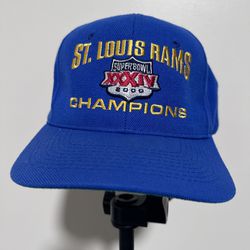 St. Louis Rams Super Bowl Champions Hat Vintage