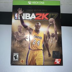 NBA 2K17: Legend Edition Gold (Microsoft Xbox One, 2016) BRAND NEW SEALED 