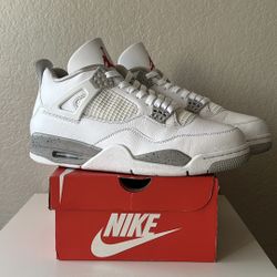 Nike Air Jordan 4s White Oreo 
