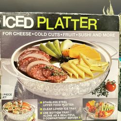 Iced platter