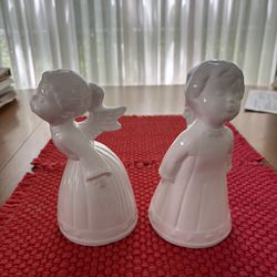 Ceramic Kissing Angels