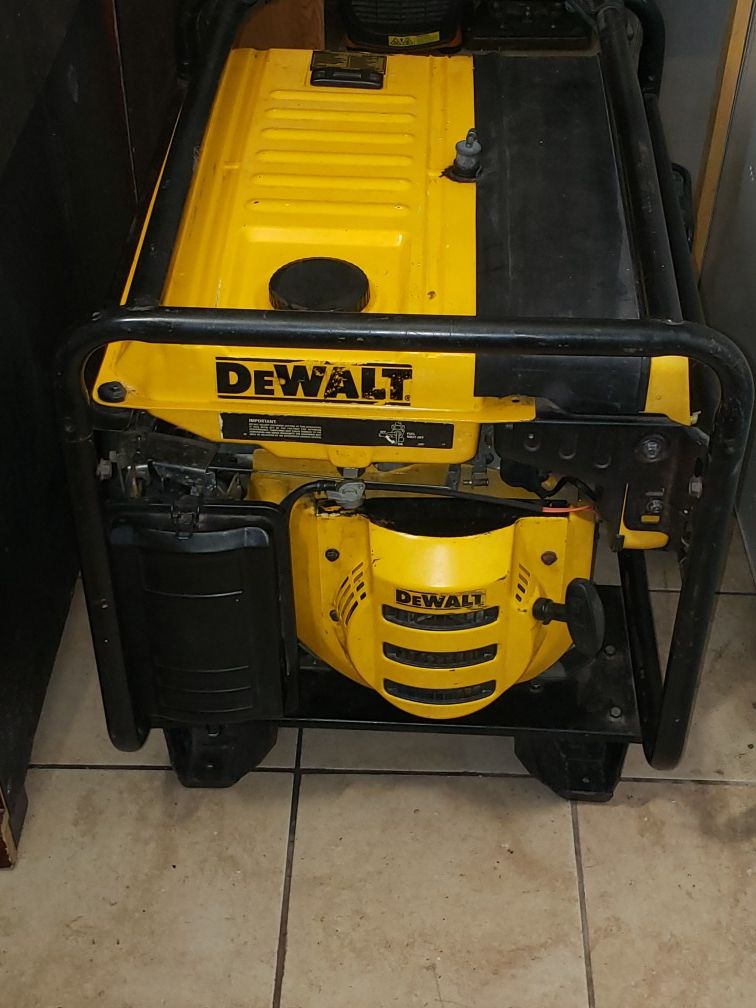 Generator dewalt 6300w