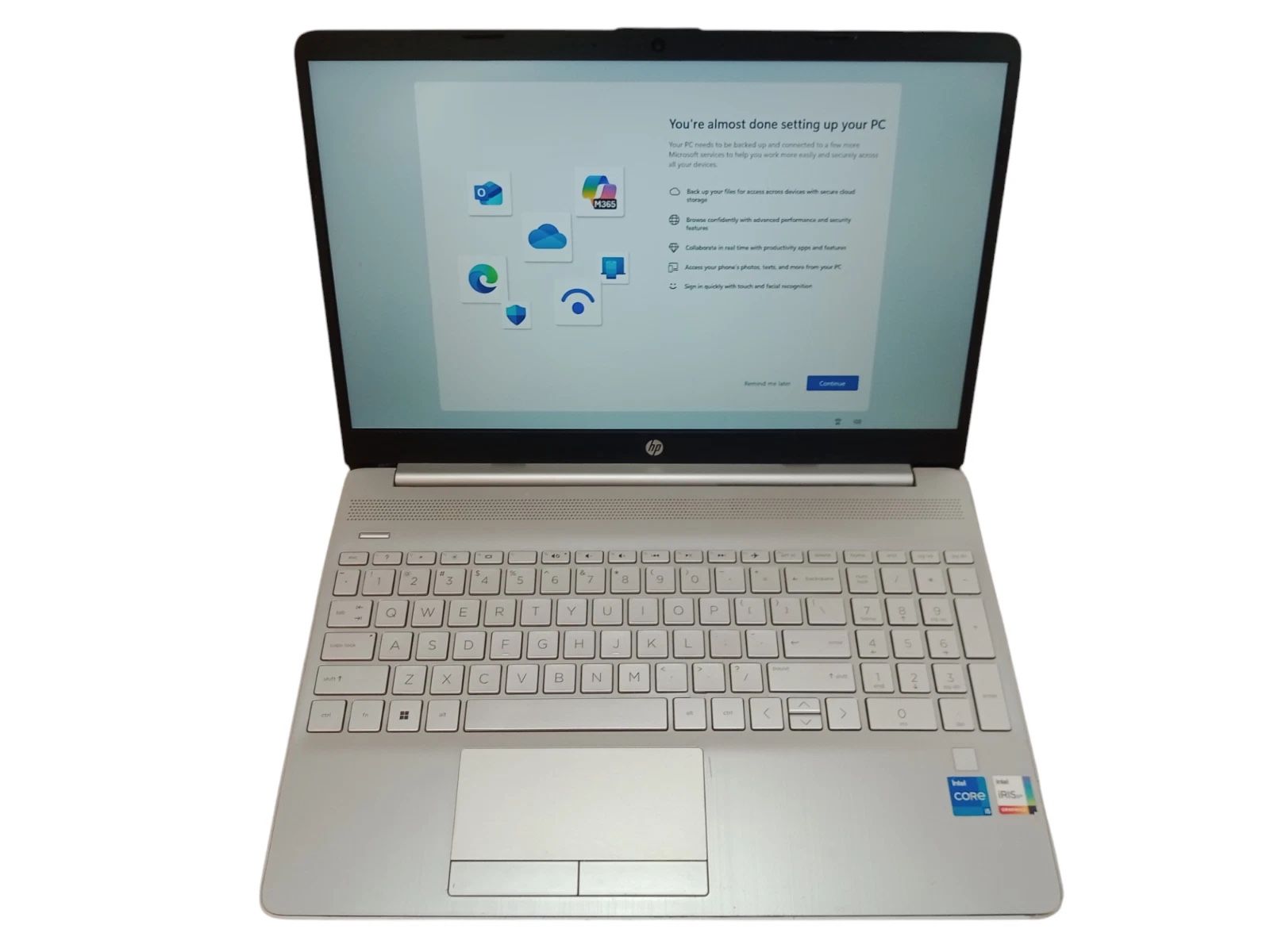 HP 15T-DW300 i5-1135G7 2.4GHz 256GB SSD 8GB RAM Windows 11 Wi-Fi | Reset Works