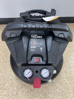 Hyper Tough 150 Psi 6 Gal. Oil-free Pancake Air Compressor