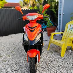 2024  Orange And BlackSolana Scooter
