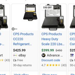 cps products cc220 refrigerant charging scale