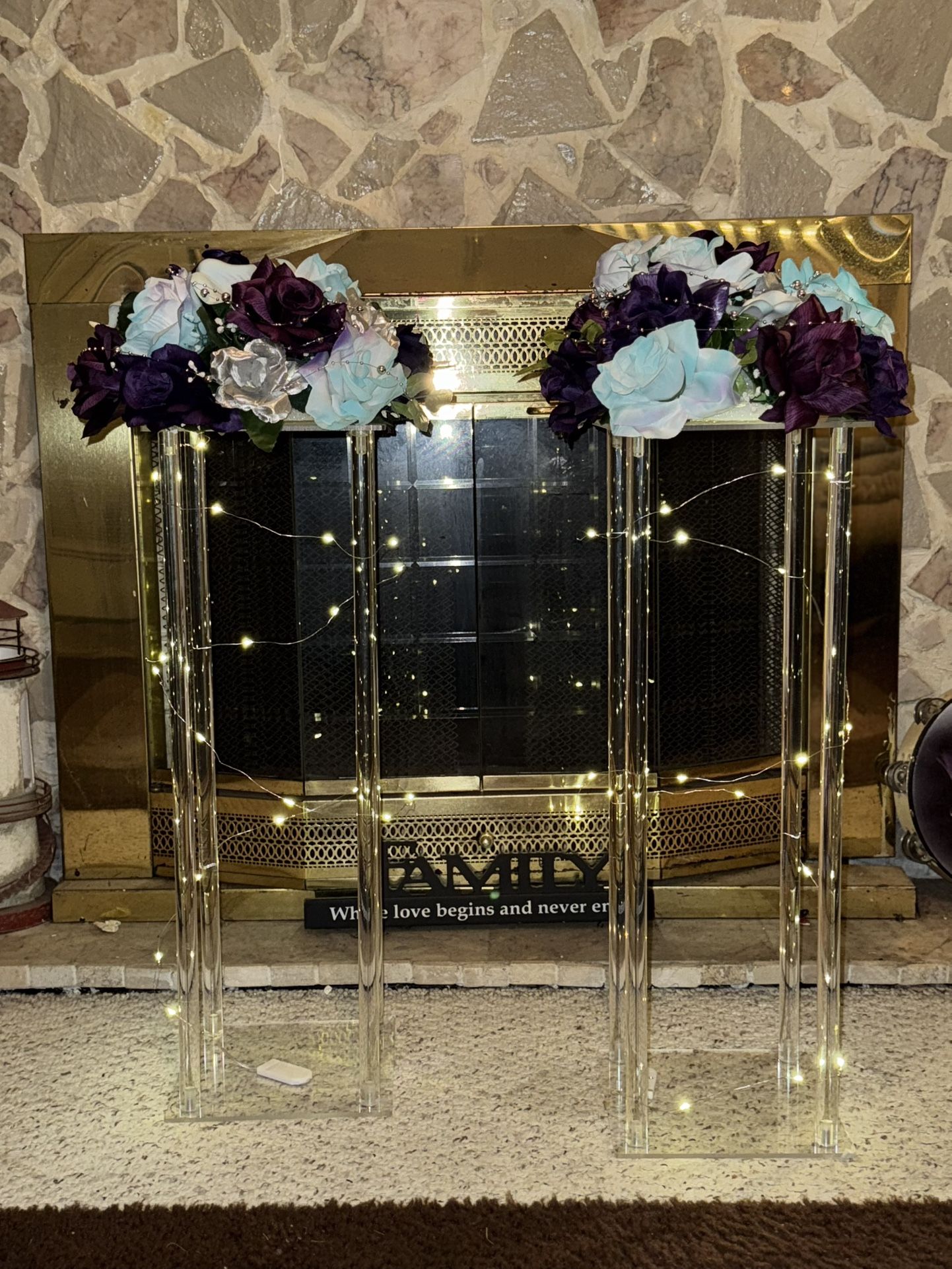 10 Custom Designed Flowers (Stands Not Included)