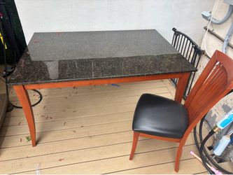 Dinning table and chairs