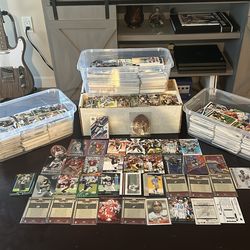 4,000+ Football Card Lot (1990–Present) – Star Players + Inserts