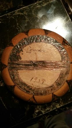 Hand carved tchotchke 1909