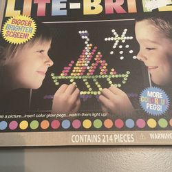 Original Lite Brite. Works Fine