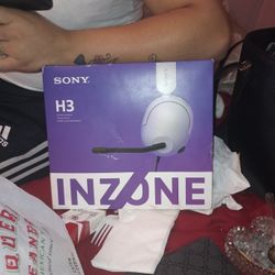 Sony Headphone Set H3 In The Zone