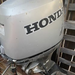 Honda 40 Fourstroke With Controls
