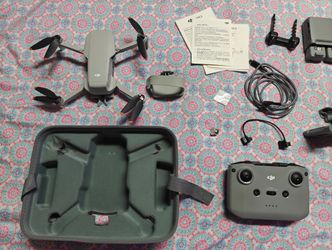Dji mini 2 battery combo with extras