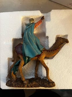 Nativity Scene Figurine: Wise Man on Camel