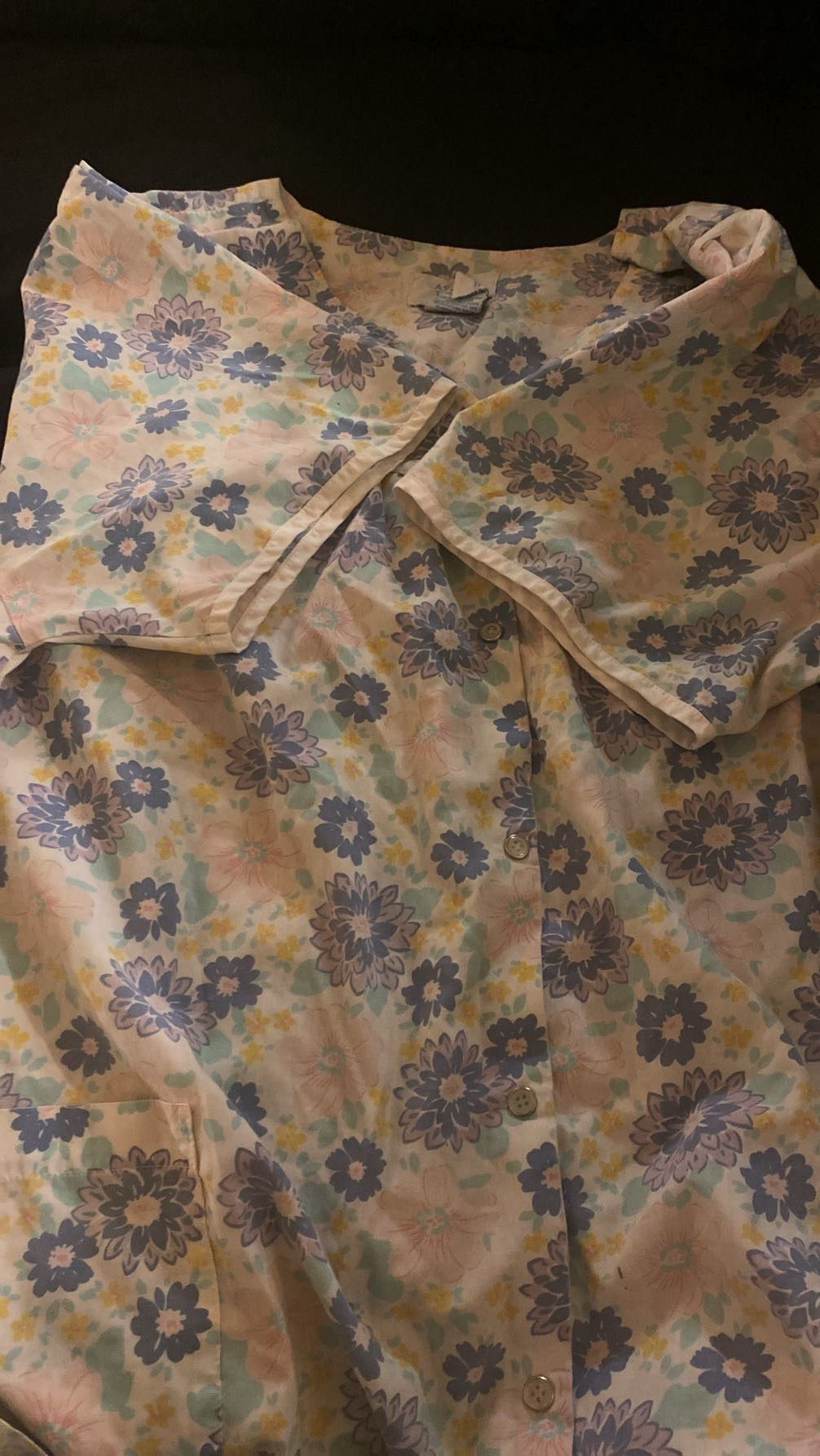 Older woman’s gown