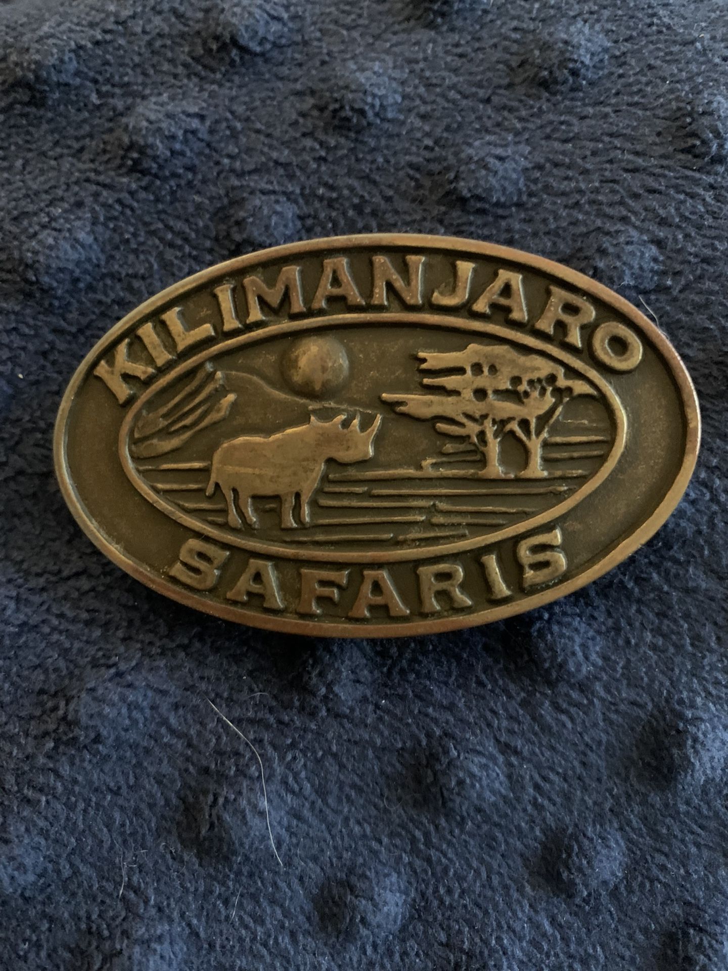 Rare Disney’s Kilimanjaro Safari Cast Member Belt Buckle