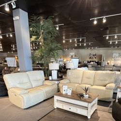 Power Reclining Sofa And Loveseat