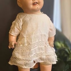1940s Composition Doll With Soundbox