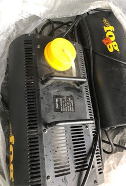 2 foggy 🌁 machine used once perfect for indoors $38 each