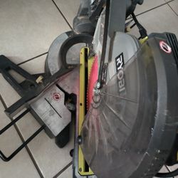 Miter Saw 12" Inch Dlade Crown Molding Ryobi $200