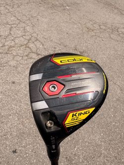 Cobra KING SZ 3-Wood Fairway Wood 13.5° Stiff Graphite Shaft LH Men —HEAD ONLY!