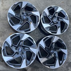 4 - 18x7 5x100 5x3.94 Stock Enkei Subaru Forester Crosstrek Wrx Prius Wheels Rims 