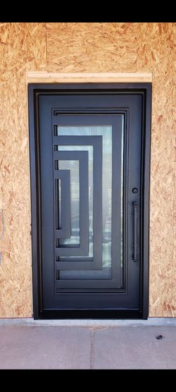 Modern Iron Door