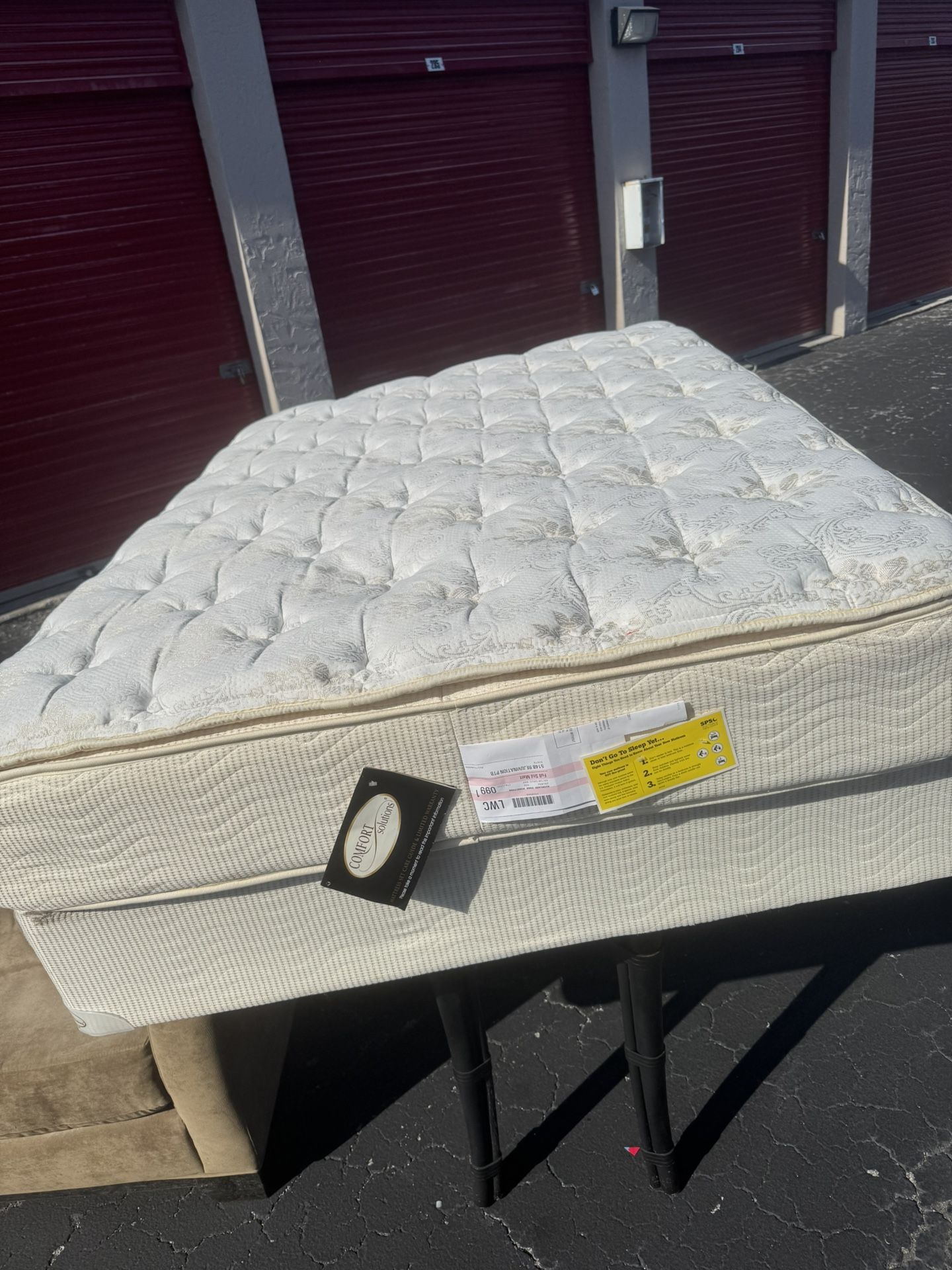 Brand New Full Mattress And Boxspring