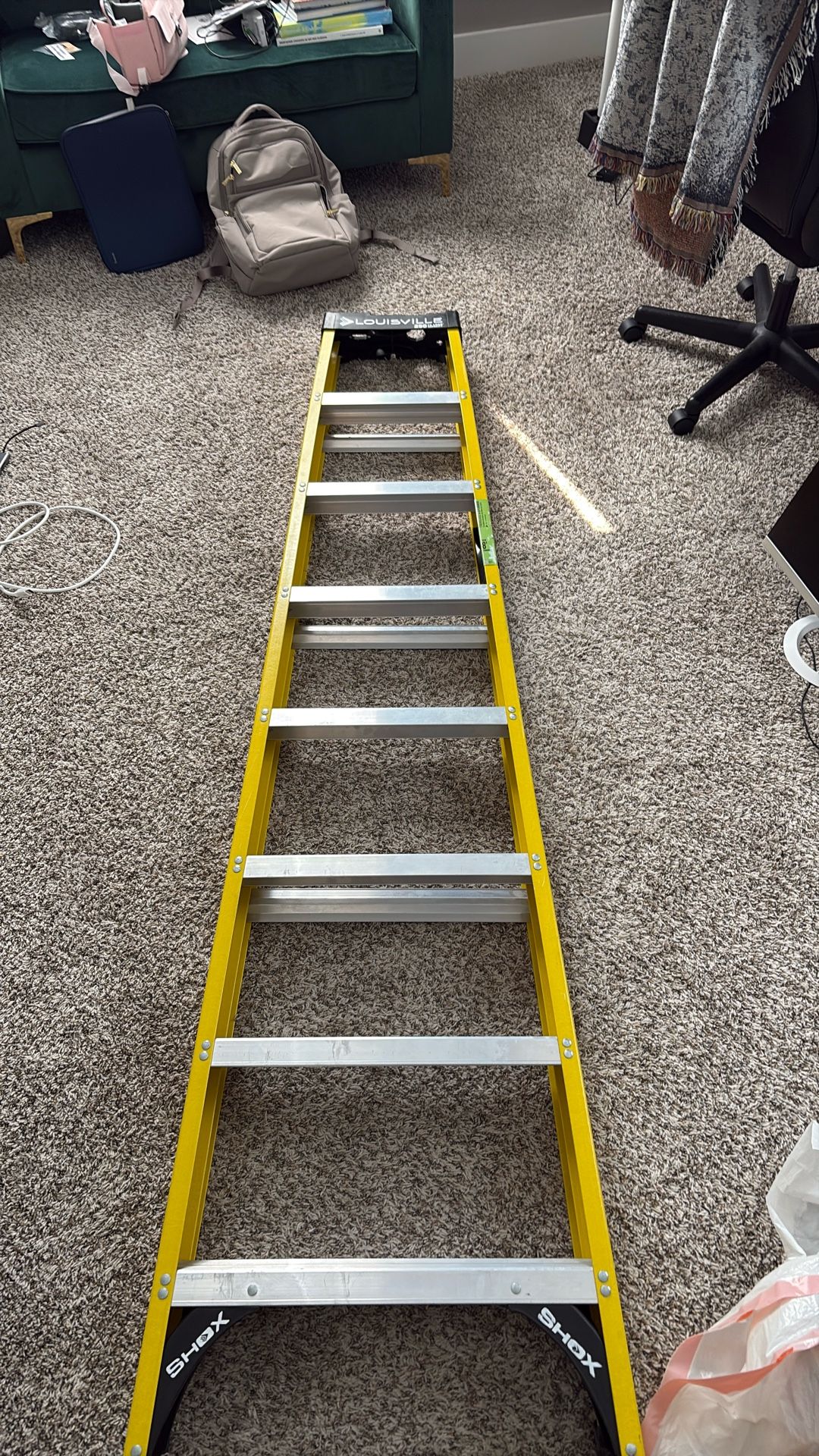Louisville 8’ Foot Fiberglass stepladder