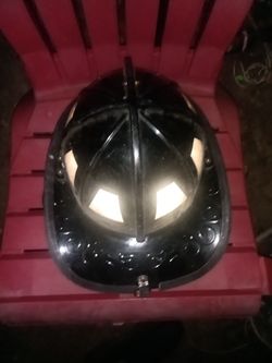 Real fire fighter helmet made by sentinel original price $450 I'm asking $200