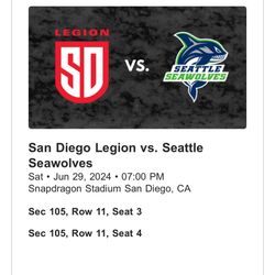 San Diego Legion Tickets- Professional Rugby 