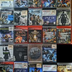 PS3 Games: Bundle of 50 - Includes many of the best games!