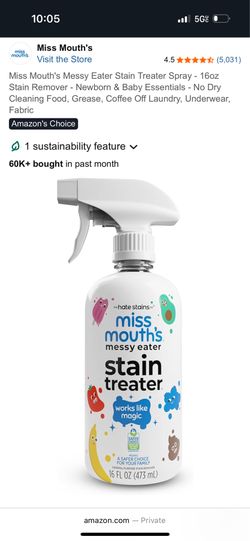 Miss mouth’s stain remover