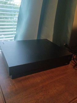Xbox One X with 20" Monitor