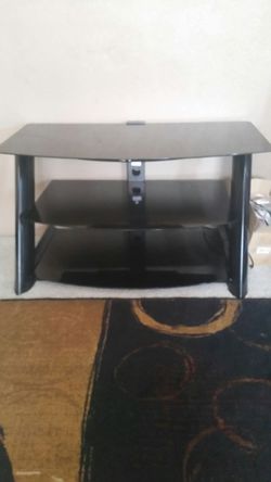Glass t.v. stand