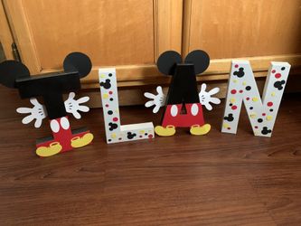 Mickey letters