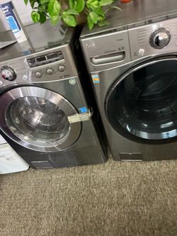 Nice front load washer and dryer
