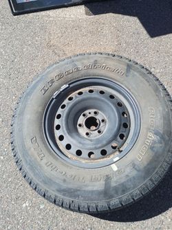 Tires and rim still available