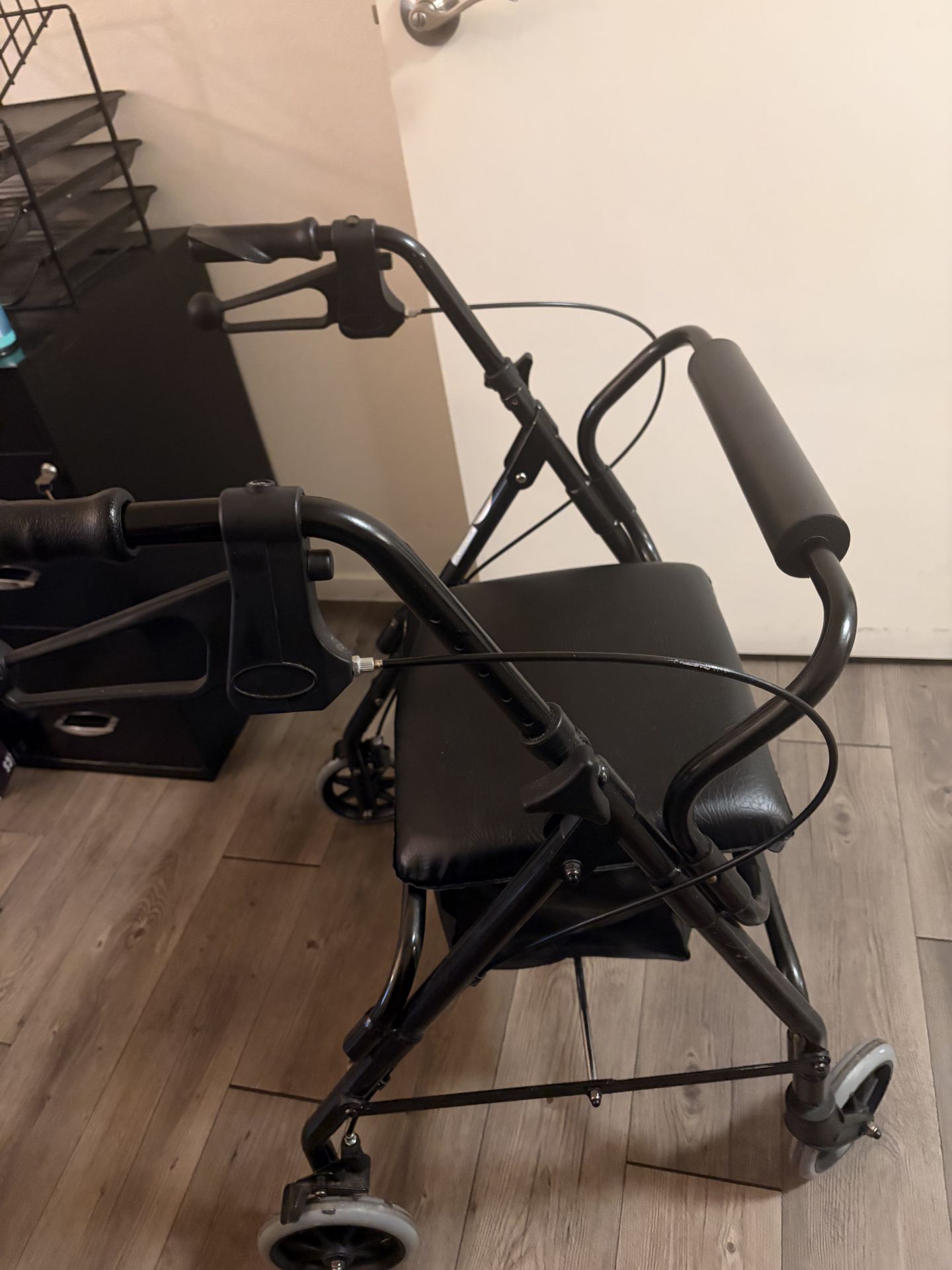 Walker with wheels