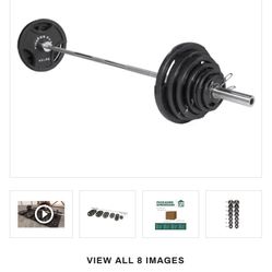 Fitness Gear Metal Plates 245 Pounds