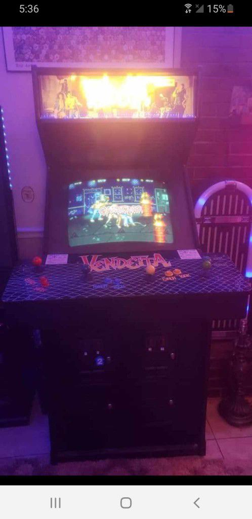 Konami Vendetta 4 Player Arcade Machine