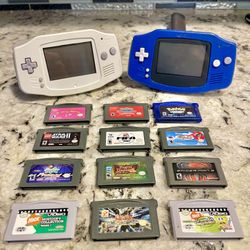 Nintendo Gameboy Advance With All Games 