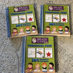 Brain Games Kids Preschool Prep Books