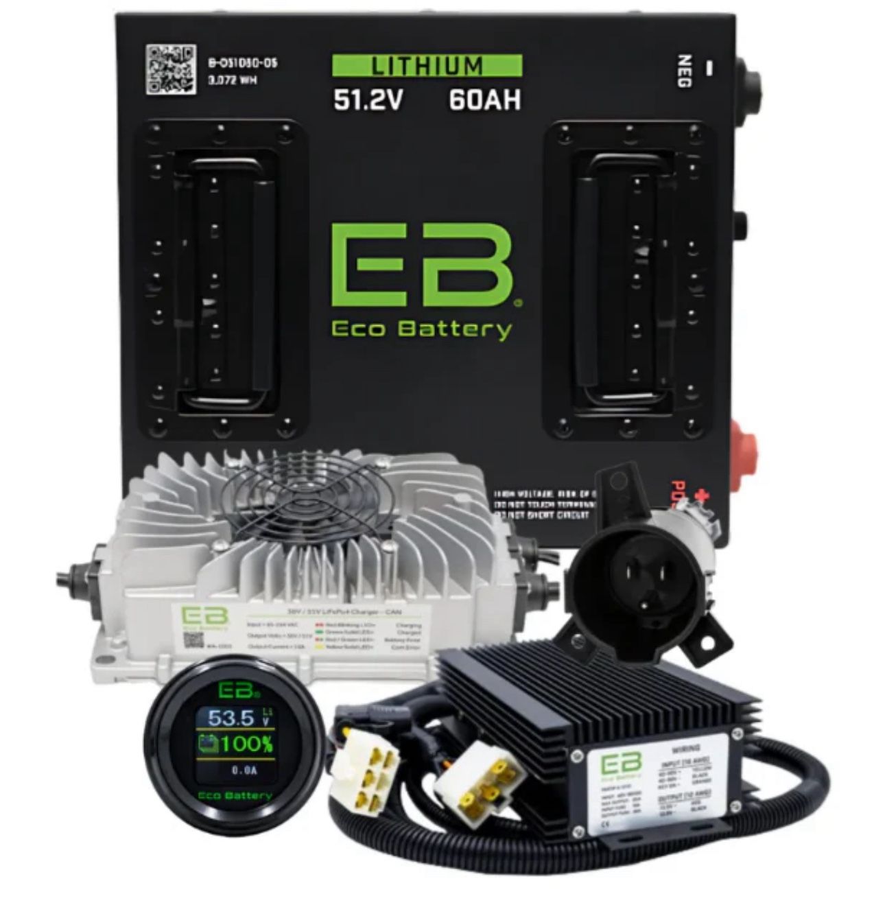 Lithium Battery Kits 48v - 72v Golf Cart